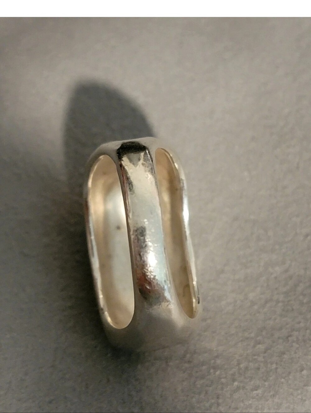 Silpada Hammered Dome Sterling Silver 925 Ring Size 10 - Picture 8 of 8